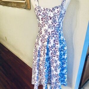 Belle Poque Floral Vintage Retro style dress